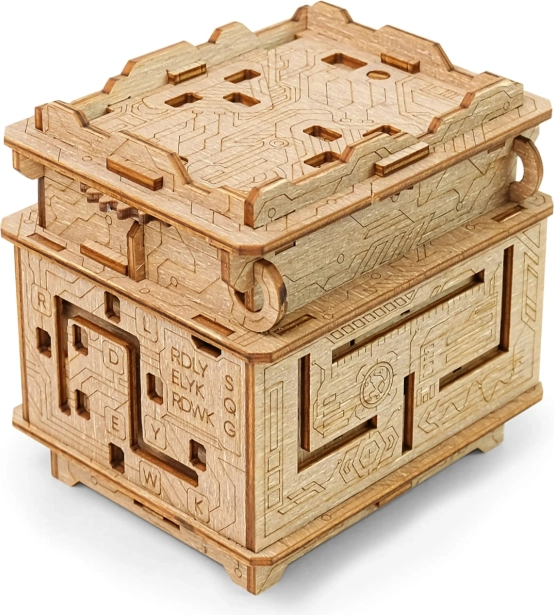 Rompecabezas de madera EscapeWelt caja orbital