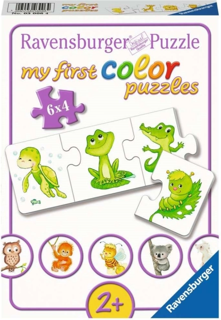 Mis primeros puzles: Animalitos de colores