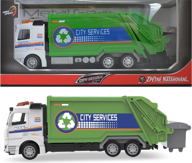 City Service Car camión de basura 1:43