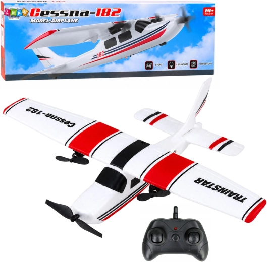 Avión RC de espuma Cessna 182 con control remoto 2,4 GHz