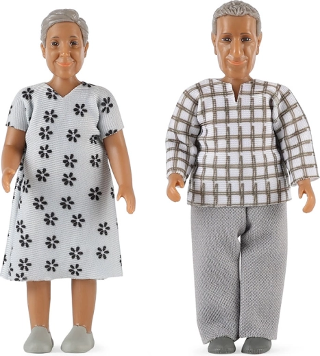 Lundby Nikki set de muñecos para casa de muñecas – abuela y abuelo