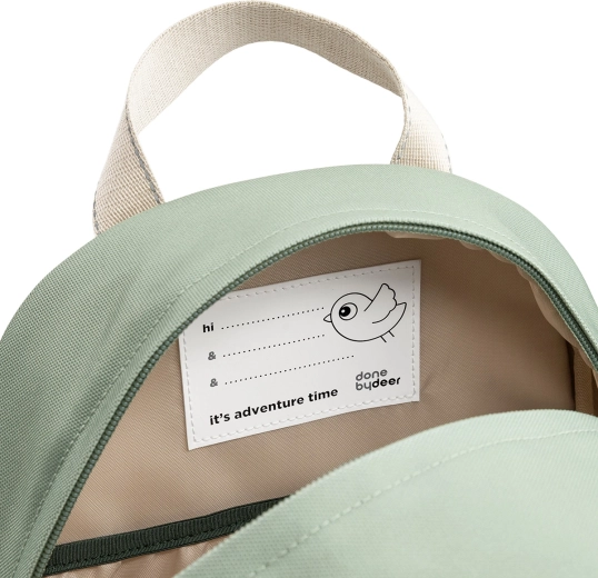 Done by Deer mochila infantil junior tiny trails verde 13 l