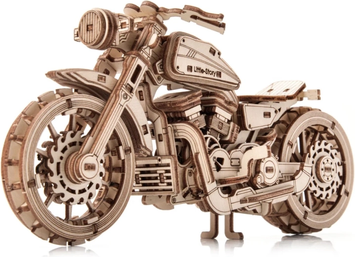 Little Story rompecabezas 3D de madera motocicleta Speedtail