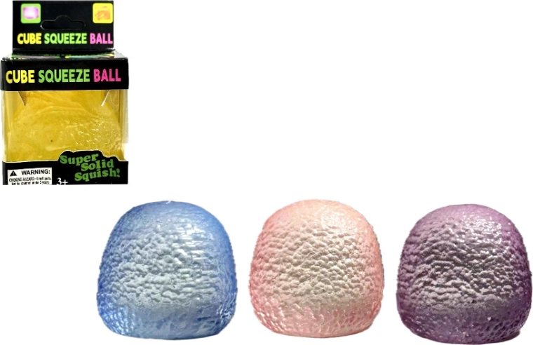 Cubo sensorial antiestrés para apretar