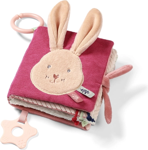Libro sensorial de tela BABYONO Rabbit Karo, 0m+