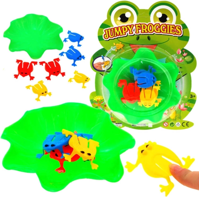 Ranas saltarinas - divertido juego familiar