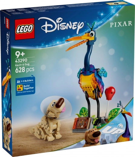 LEGO Disney y Pixar Up: Kevin y Dug – set de construcción para jugar y exhibir