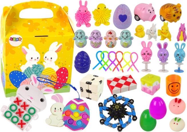 Juego de Pascua antiestrés con juguetes fidget, 36 piezas