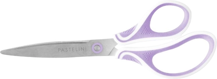 Tijeras Pastelini 21 cm moradas