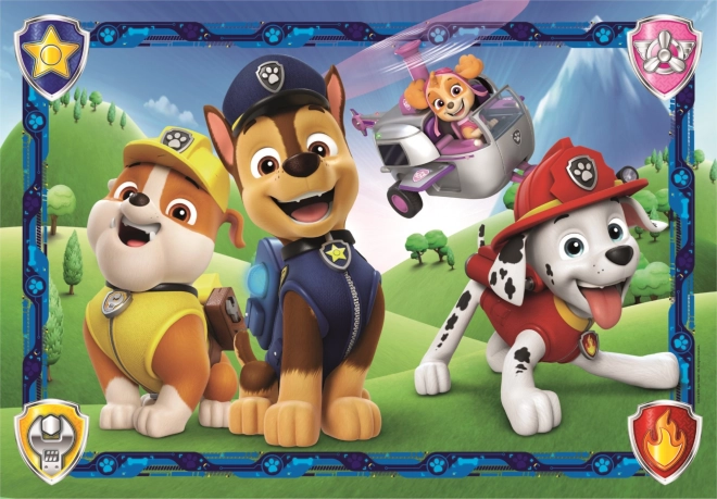 Puzzle de 104 piezas PAW PATROL de Clementoni