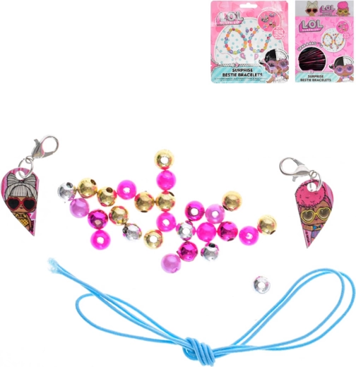 L.O.L. Surprise! pulseras de la amistad con cuentas y sorpresa - set
