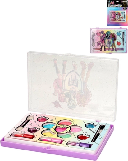 Set de cosméticos Monster High para niños: sombras de ojos, pintalabios y brillos