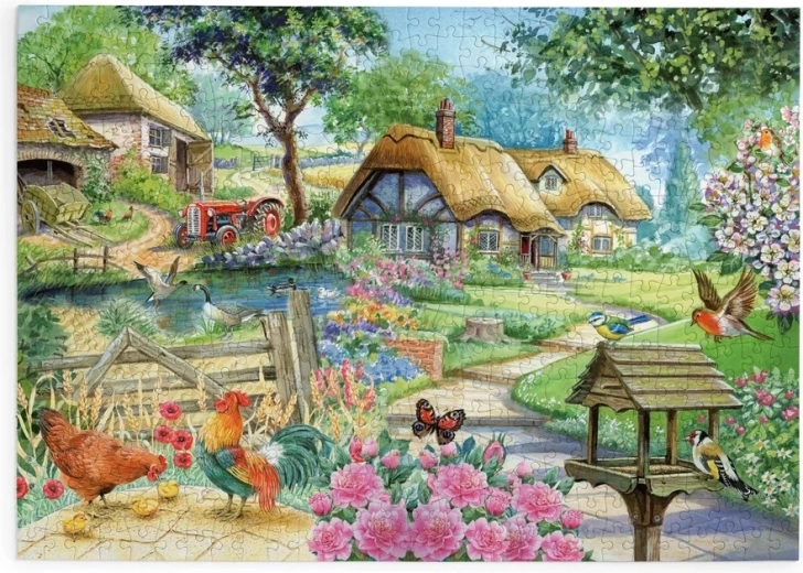 House of Puzzles Vida en el campo, puzzle de 500 piezas grandes