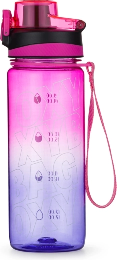 Botella de agua de tritán OXY Life 800 ml Ombre Fuchsia