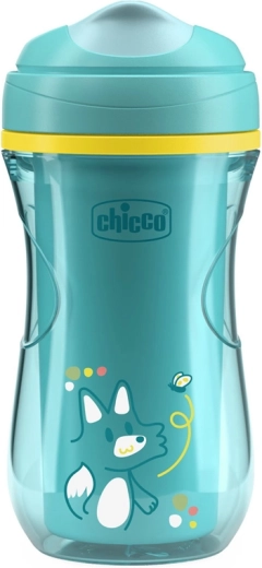 Chicco Active vaso térmico con boquilla dura 266 ml, 14 m+