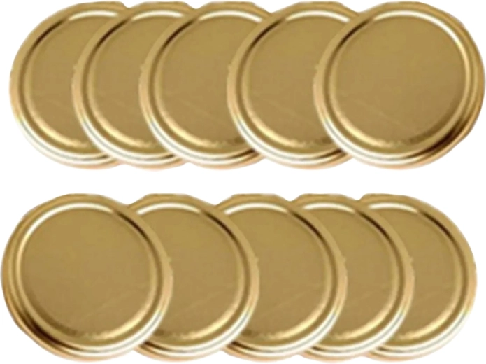 Tapas de conserva doradas TO 82 (6z) – set de 10 uds