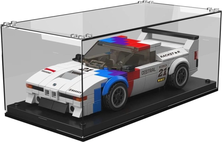 Set de construcción Mould King: coche deportivo blanco de 411 piezas