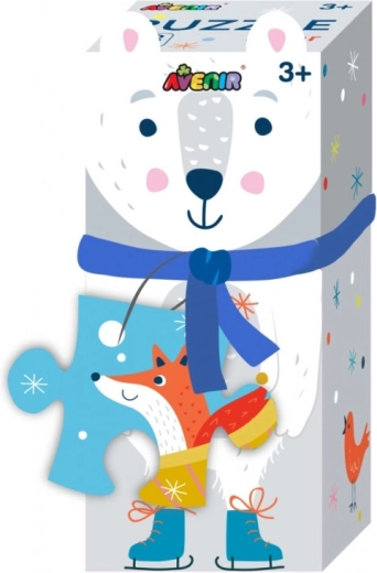 Puzzle de 28 piezas – oso polar