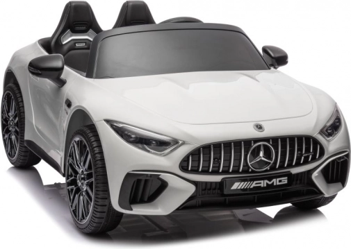 Coche eléctrico infantil MERCEDES AMG SL63 blanco