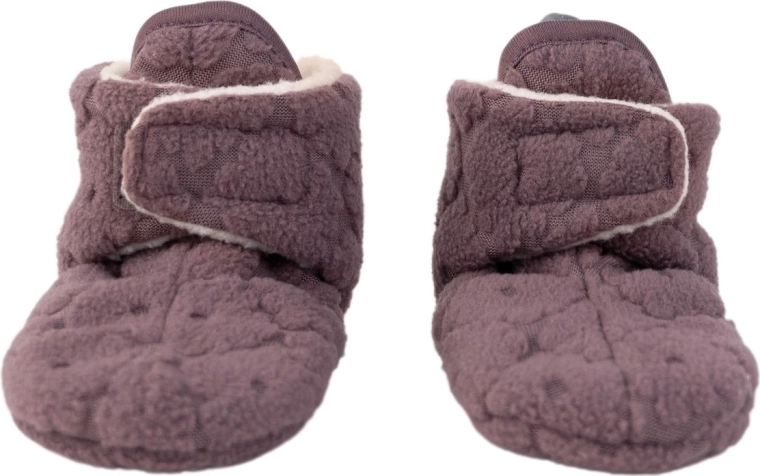 Patucos de forro polar Lodger Slipper Folklore mauve 3–6 meses