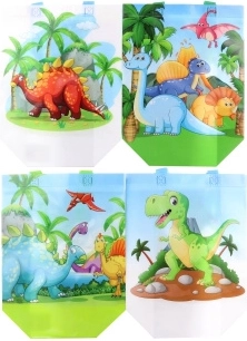 Bolsa de regalo con dinosaurios
