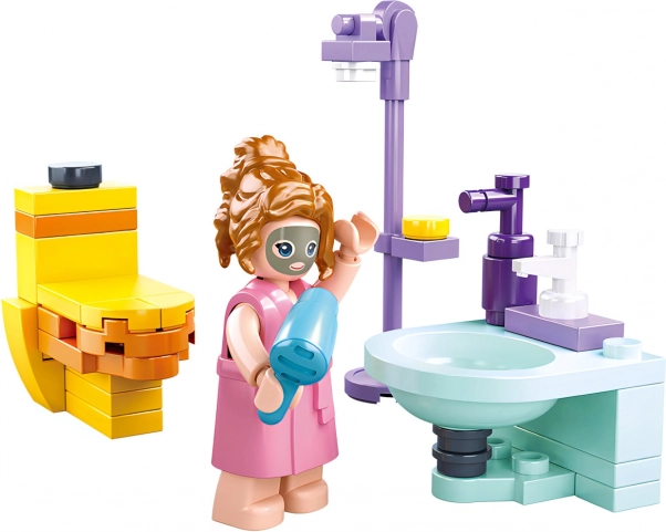 Sluban Girls Dream set de construcción baño