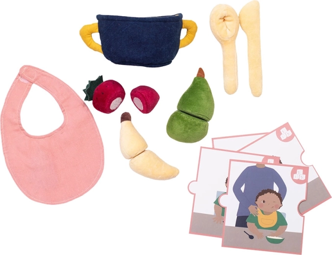 Rubens Barn Baby juego de accesorios de alimentación para muñecas