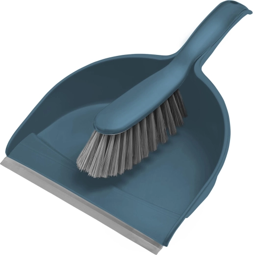 Escobilla y recogedor con tira de goma Compact