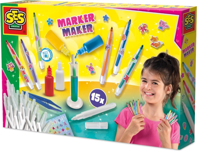 Set para fabricar rotuladores de colores para niños: crea tus propios marcadores
