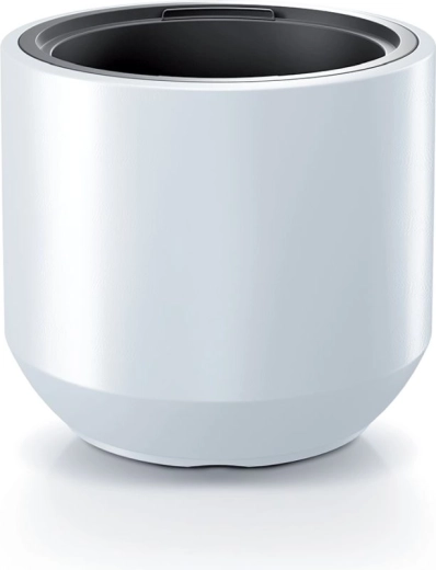 Macetero con inserto 46,9 cm blanco HEOS