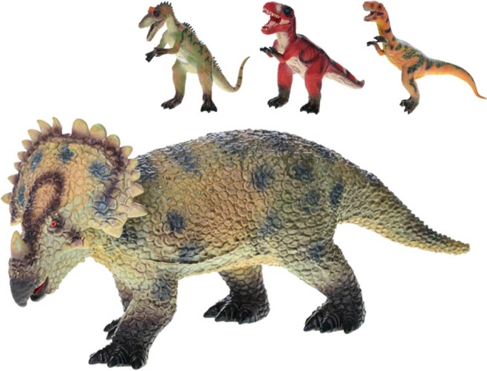 Maxi figura de dinosaurio de plástico blando 37–40 cm - 1 pieza