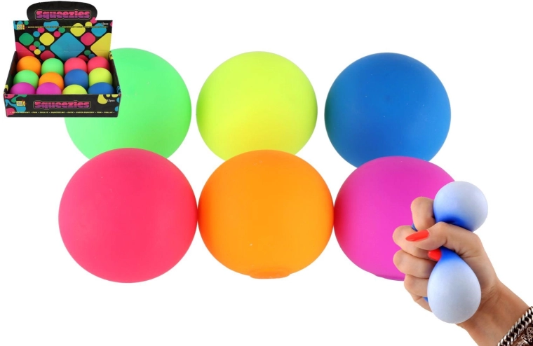 Pelota antiestrés para apretar de 7 cm - 1 unidad