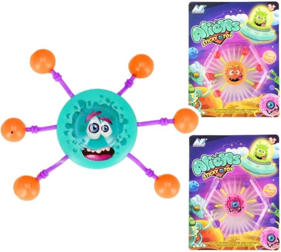 Juego OVNI caminando por el cristal (3 colores)