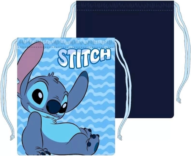 Bolsa para zapatillas Lilo y Stitch azul