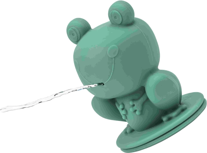 Set de 3 juguetes de silicona para el baño – ranitas Lilliputiens