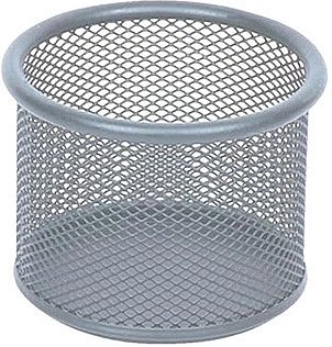 Vaso metálico mediano CONCORDE, plateado