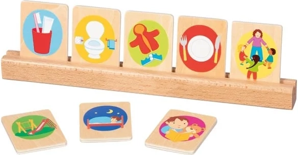Goki set de tarjetas para la rutina diaria