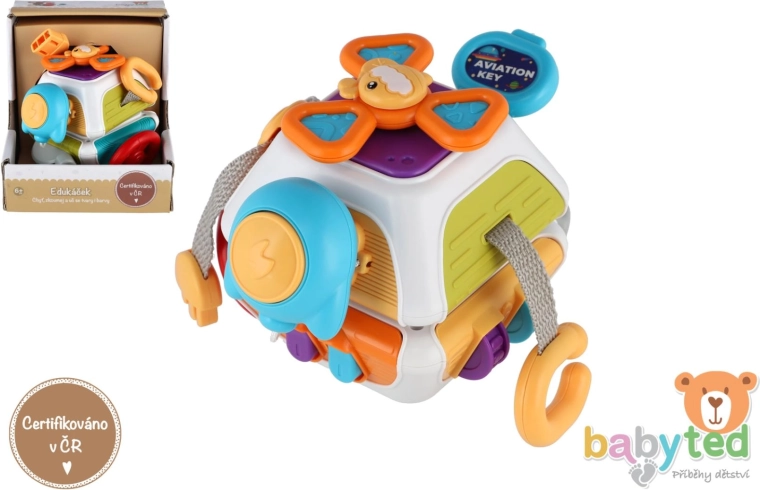 cubo educativo para bebés 11 × 12 cm