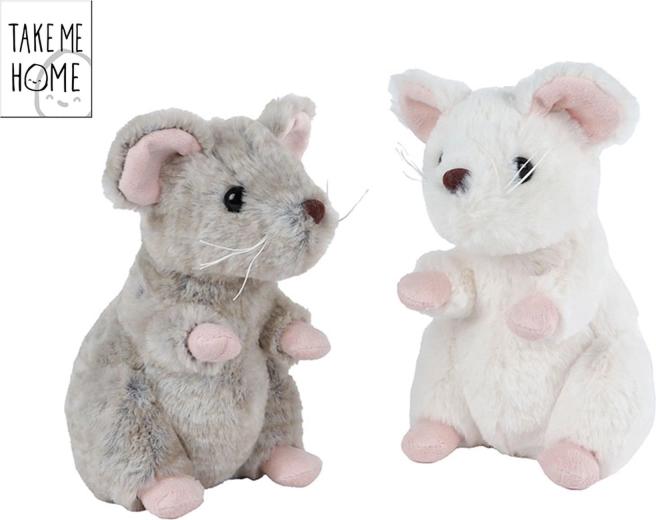 Ratón de peluche Take Me Home 19 cm
