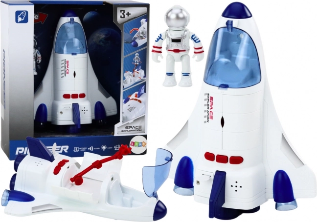 Nave espacial con luces y sonidos