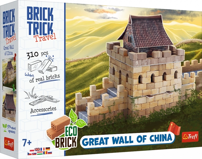 TREFL Brick Trick Travel – Gran Muralla China, 310 piezas