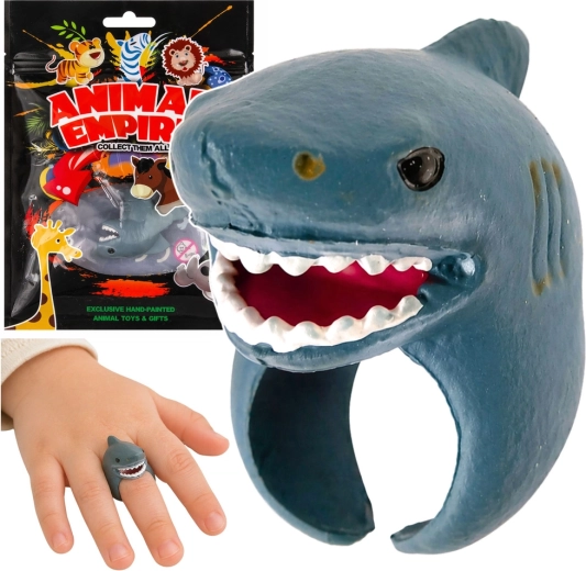 Anillo infantil con tiburón