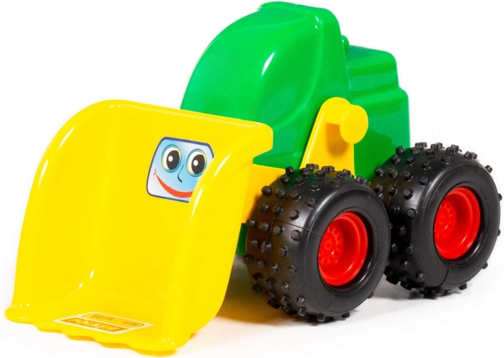 Pequeño tractor cargador con cuchara móvil - 1 pieza