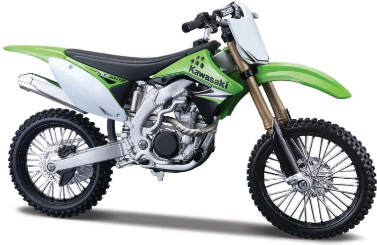 Maisto Kawasaki KX 450F – kit de montaje de motocicleta 1:12