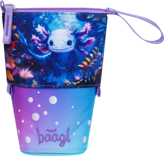 Baagl estuche escolar Pastelkovník Axolotl GRS