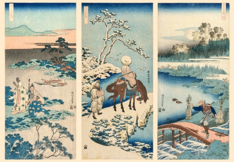 GRAFIKA Puzzle Arte de Hokusai 1000 piezas