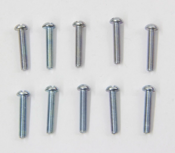 Tornillos de cabeza cilíndrica M3 × 16 mm, 10 unidades