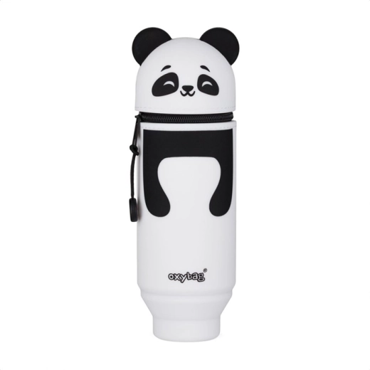 Estuche de silicona para lápices Panda