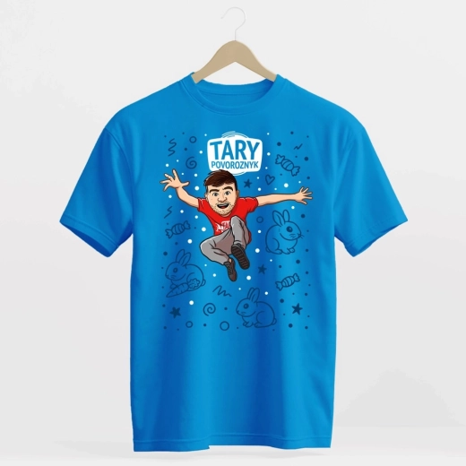 Camiseta de Tara Povoroznyk Ñufík azul 116–122