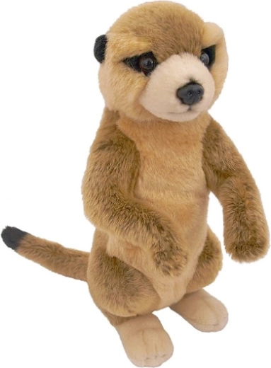 Suricata de peluche gris